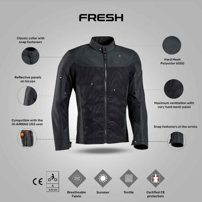 IXON Fresh Jacket - Black
