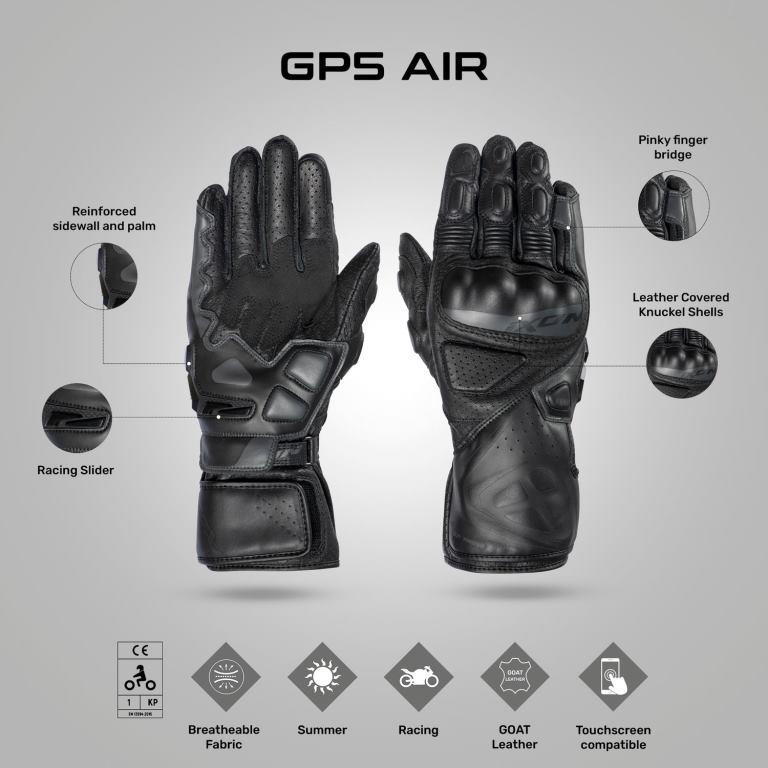 IXON GP5 AIR- Black