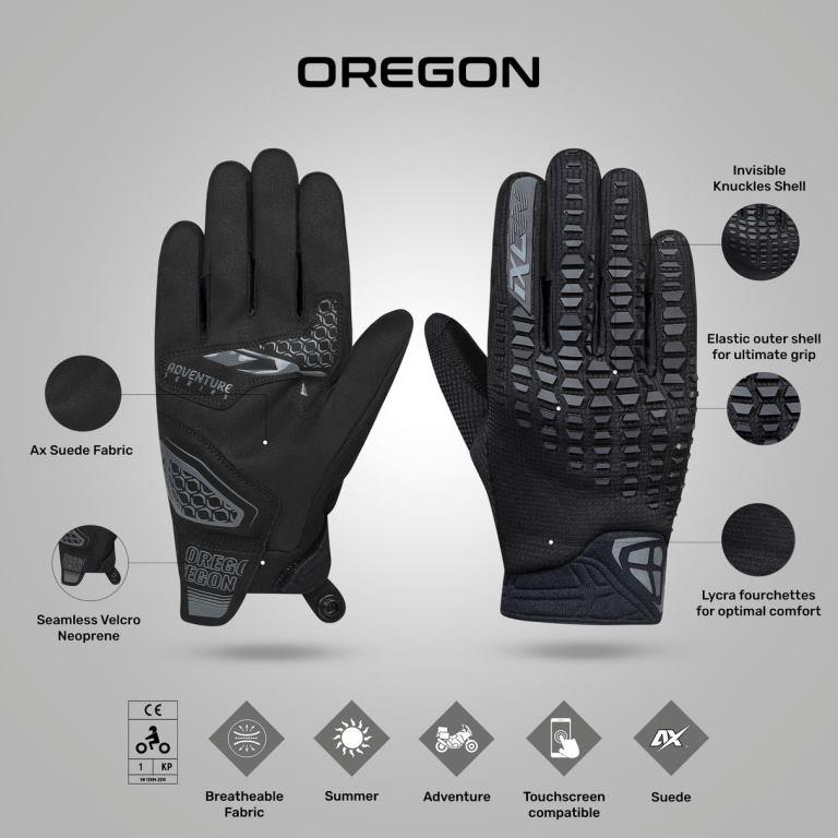 IXON Oregon Gloves Black - 7121003071