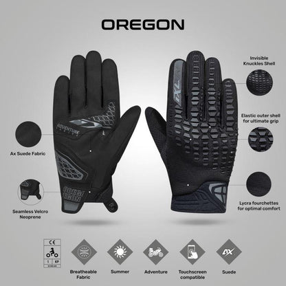 IXON Oregon Gloves Black - 7121003071