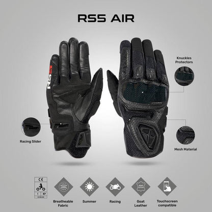 IXON RS5 AIR Gloves - Black