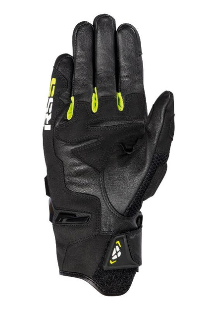 IXON RS5 AIR Gloves - BlackBright Yellow
