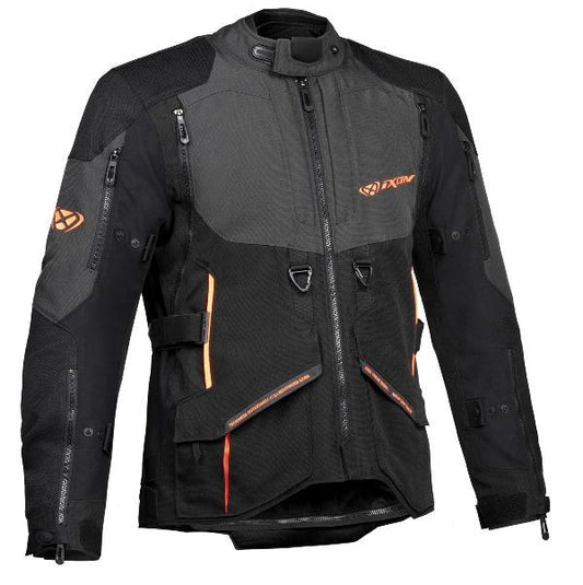 IXON Ragnar Jacket - BlackAnthraciteOrange
