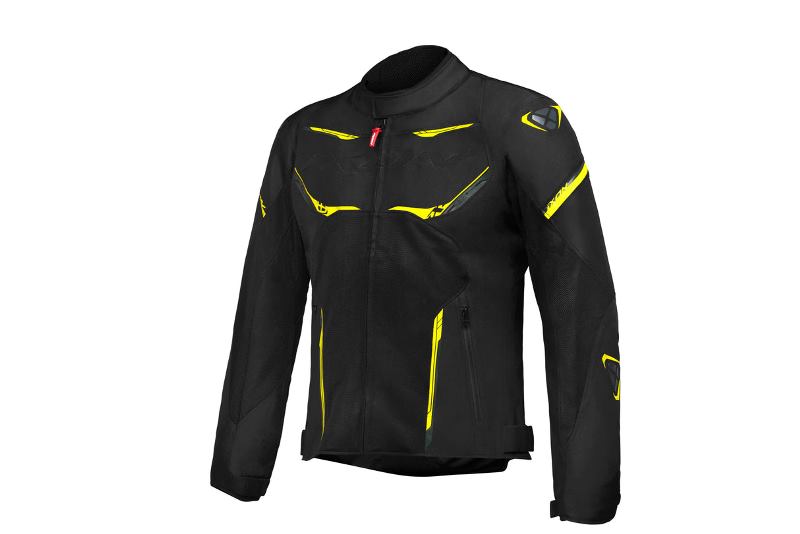 IXON Striker Air Jacket - BlackAnthraciteYellow