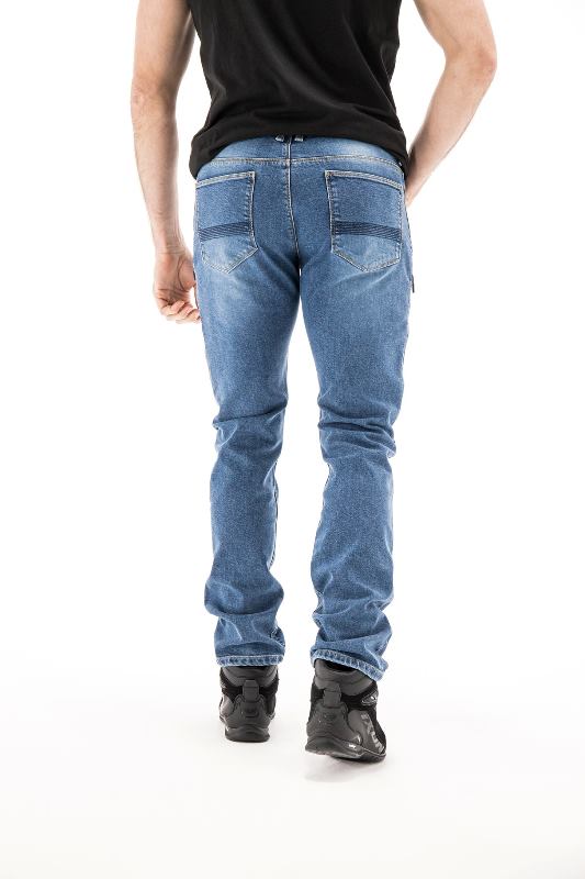 IXON Wayne Denim Motorbike Jeans - Sky Blue