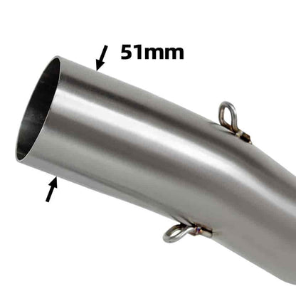 Imported Exhaust Silencer Bend Pipe With Catalytic Converter  For Aprilia RS 457