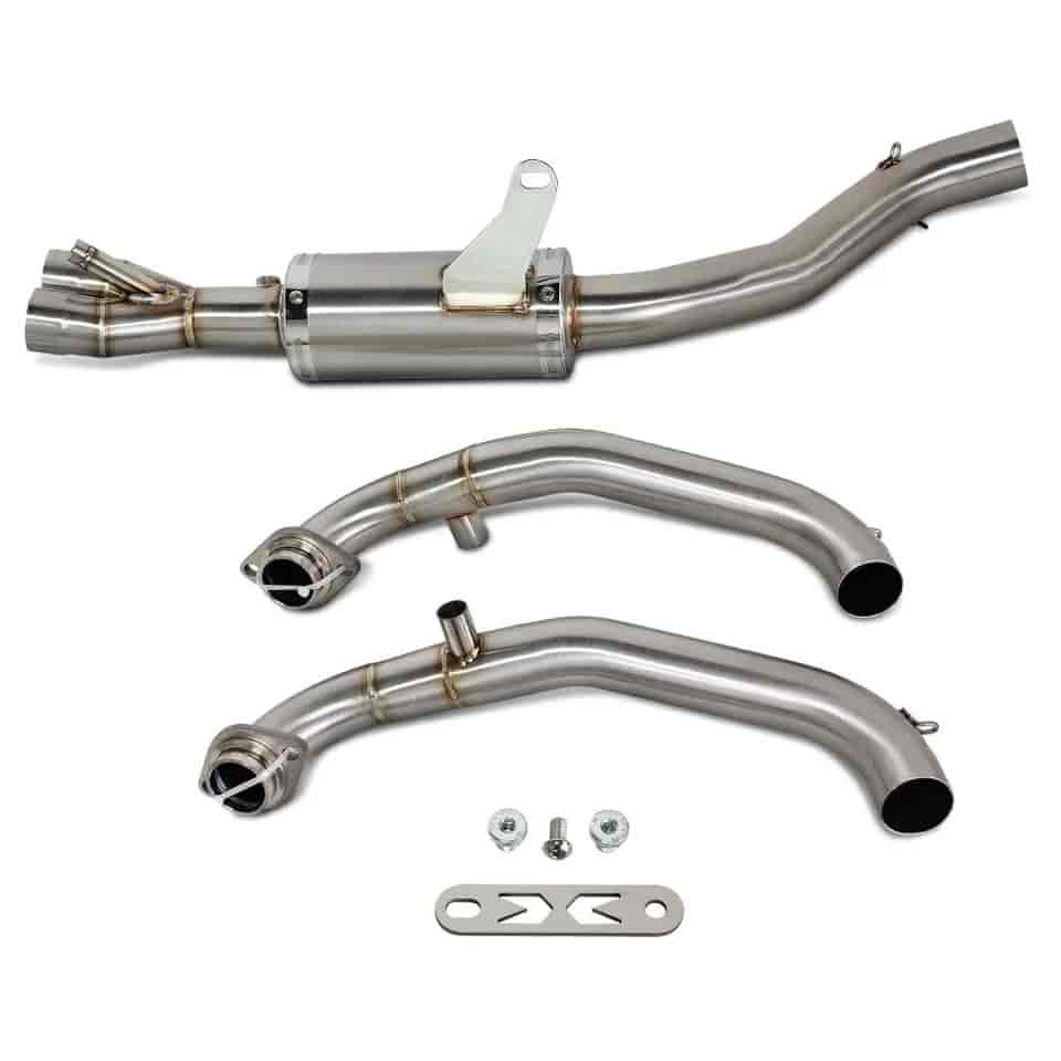 Imported Exhaust Silencer Bend Pipe With Catalytic Converter  For Aprilia RS 457