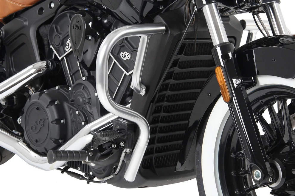 Indian Scout Protection - Engine Protection Bar - Chrome - Hepco Becker - 5017561 00 02