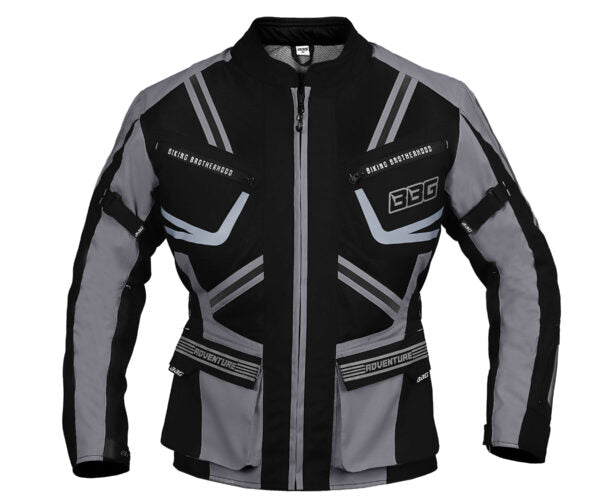 Indiana Adventure jacket – Grey - Riders Junction