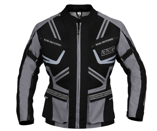 Indiana Adventure jacket – Grey - Riders Junction