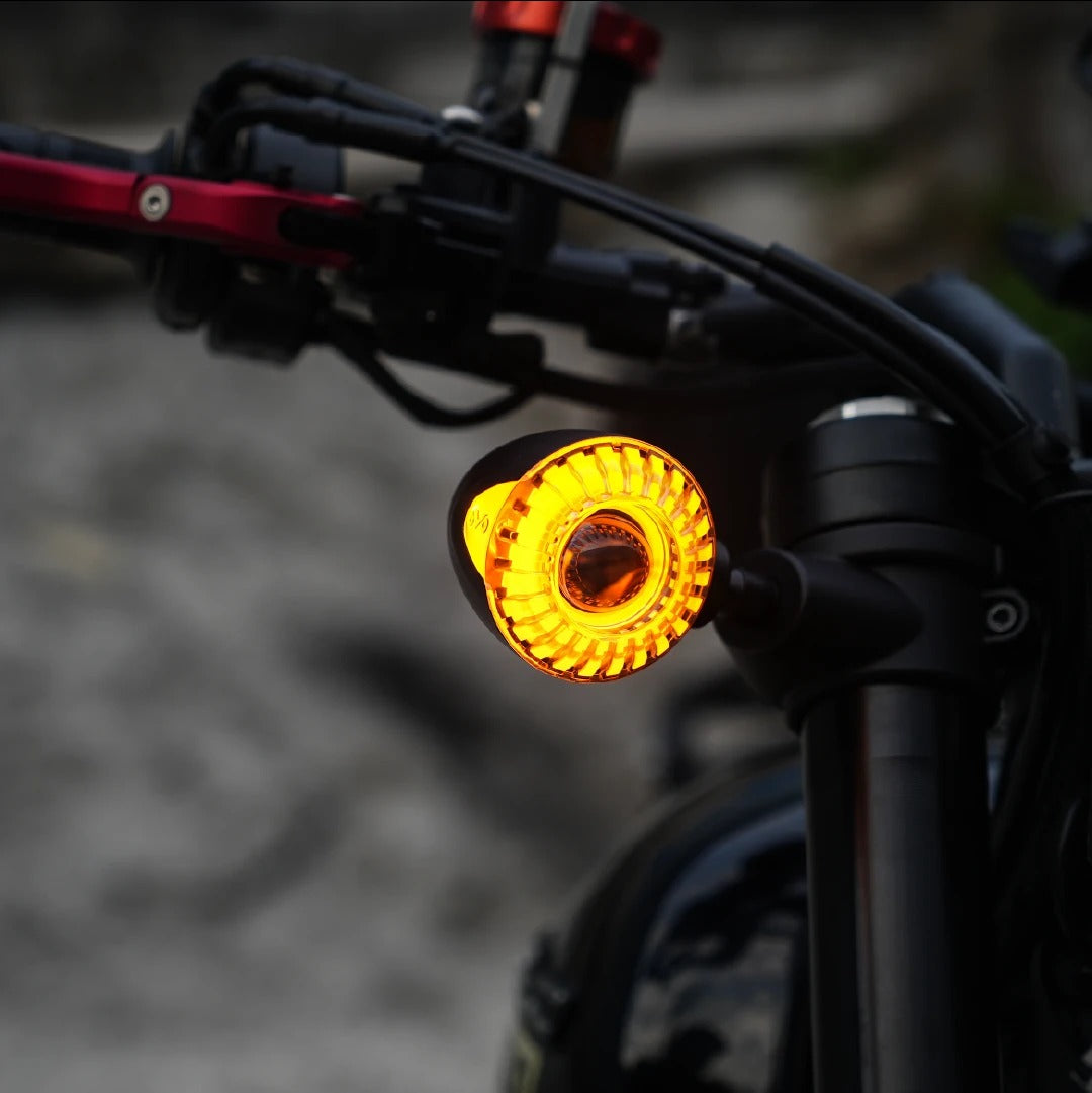 Imported Indicator with 40W Spotlight led for Royal Enfield & harley bikes