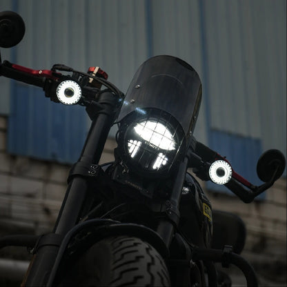 Imported Indicator with 40W Spotlight led for Royal Enfield & harley bikes
