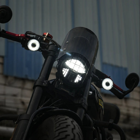 Imported Indicator with 40W Spotlight led for Royal Enfield & harley bikes