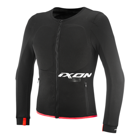 Ixon Arma Summer Riding Jacket (Black/White/Red)