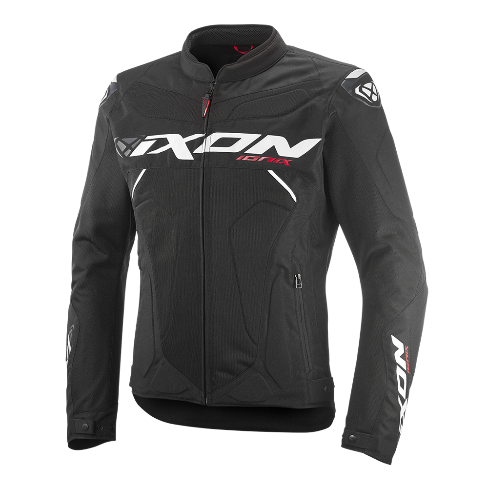 Ixon Ionix Hard Mesh Summer Riding Jacket (BlackWhite)