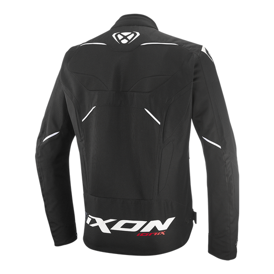 Ixon Ionix Hard Mesh Summer Riding Jacket (Black/White)