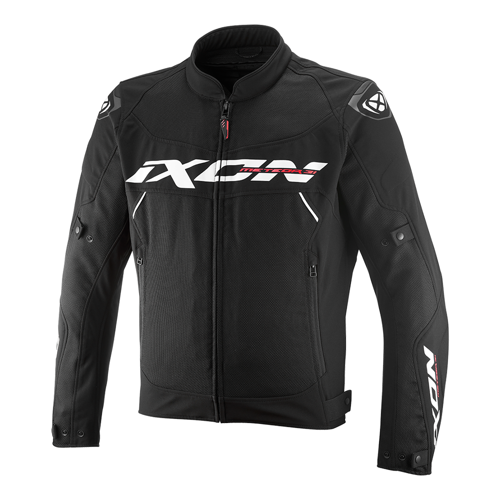 Ixon Meteor 31 All Weather Riding Jacket (BlackWhite)