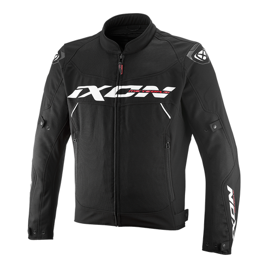 Ixon Meteor 31 All Weather Riding Jacket (BlackWhite)