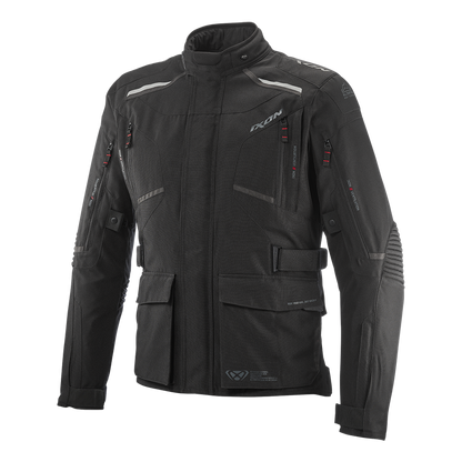 Ixon Midgard All Season Motorcycle Touring Jacket (Black)
