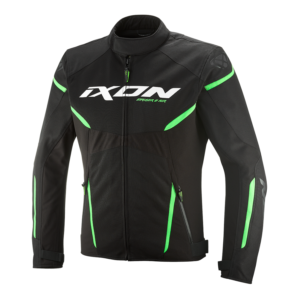 Ixon Striker 2 Air Summer Riding Jacket (BlackGreen)