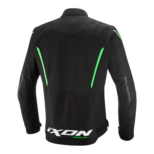 Ixon Striker 2 Air Summer Riding Jacket (Black/Green)