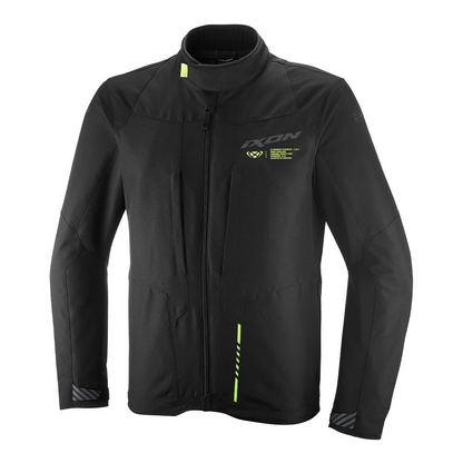 Ixon TYR Riding Jacket - BlackBright Yellow