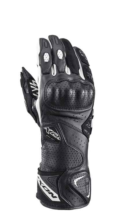 Ixon Thunder Air Riding Gloves - Black White