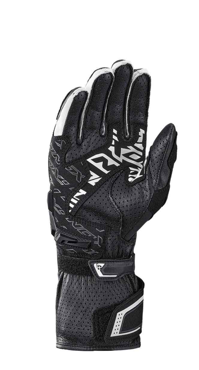 Ixon Thunder Air Riding Gloves - Black White