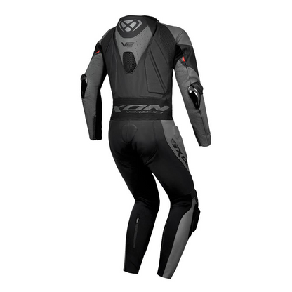 Ixon Vortex 3 CE Certified Class AAA Leather Racing Suit - Black