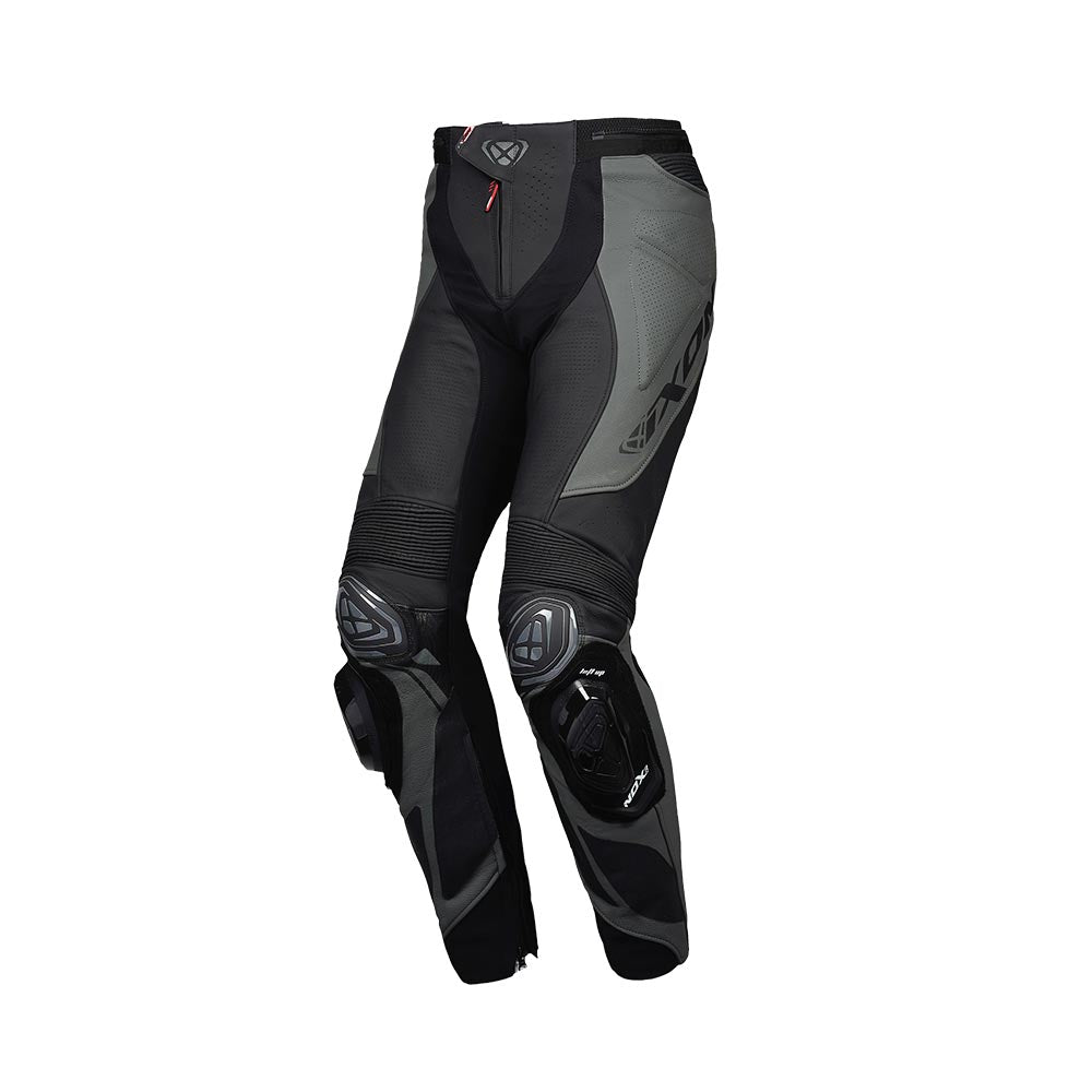 Ixon Vortex 3 Motorcycle Leather Racing Pants (Black)