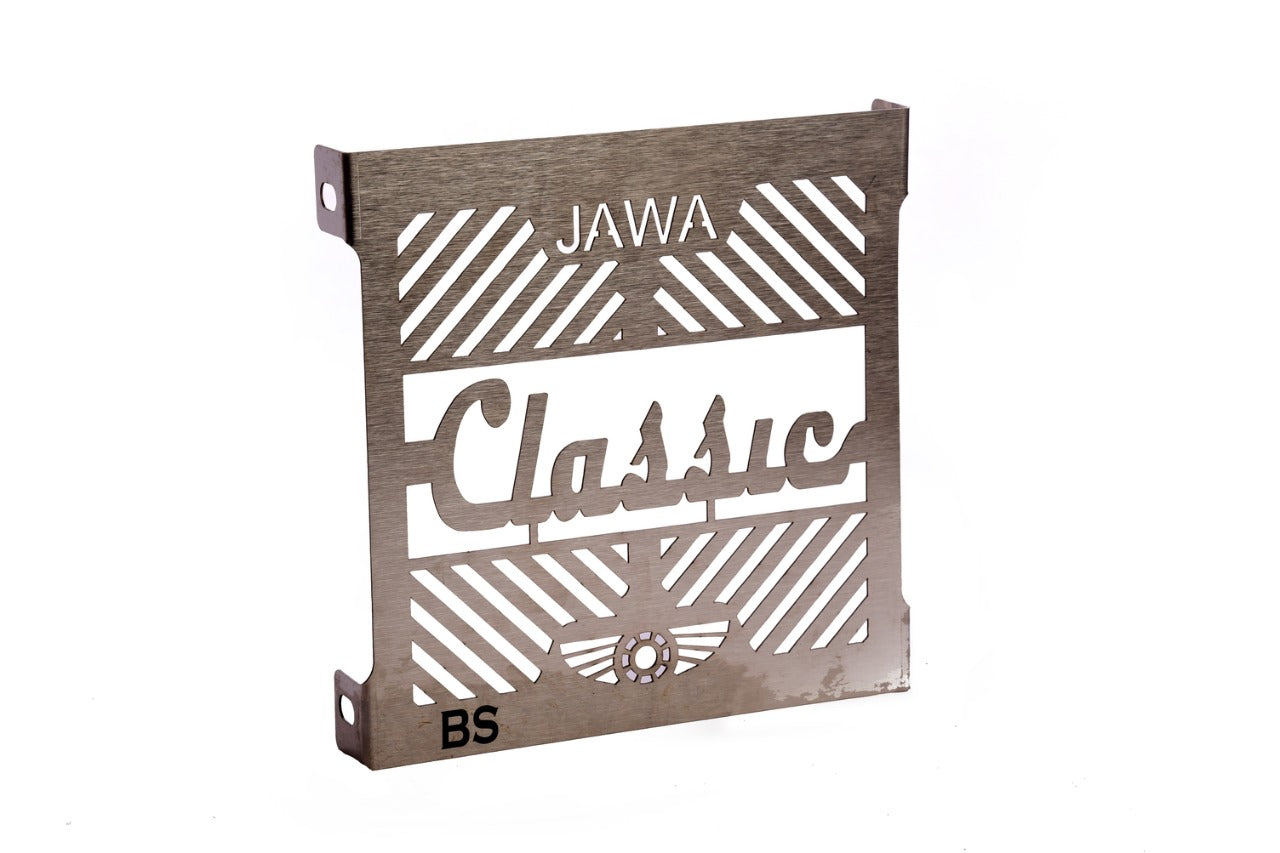 JAWA Classic Radiator Cover - BS-JW-CL-RDR-CV - Buy Now At Riders Junction