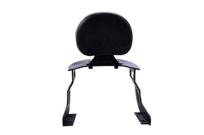 JAWA Fat-Boy Backrest in Stainless Steel Black Powder Coated