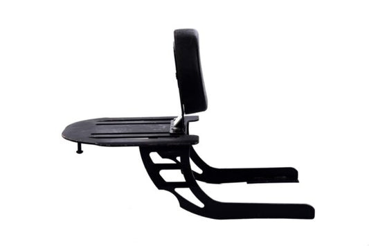 JAWA Heavy Plate Backrest in Stainless Steel Black Powder Coated