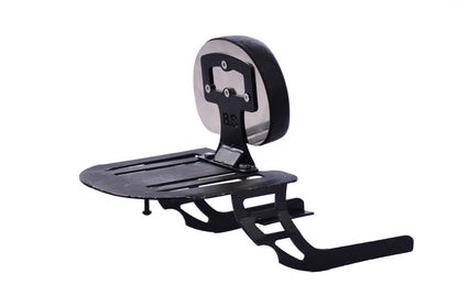 JAWA Heavy Plate Backrest in Stainless Steel Black Powder Coated