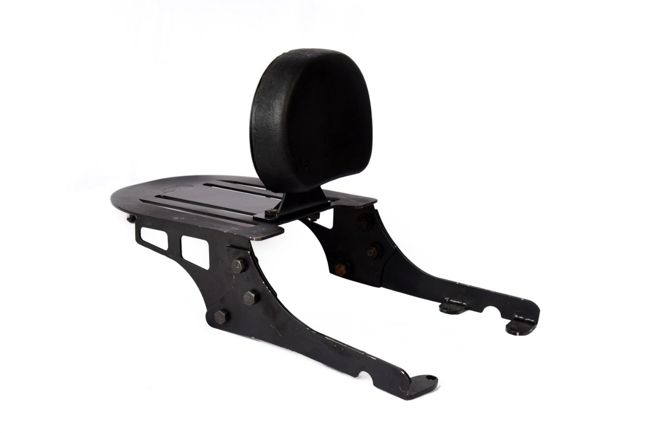 JAWA Heavy Plate Backrest in Stainless Steel Black Powder Coated