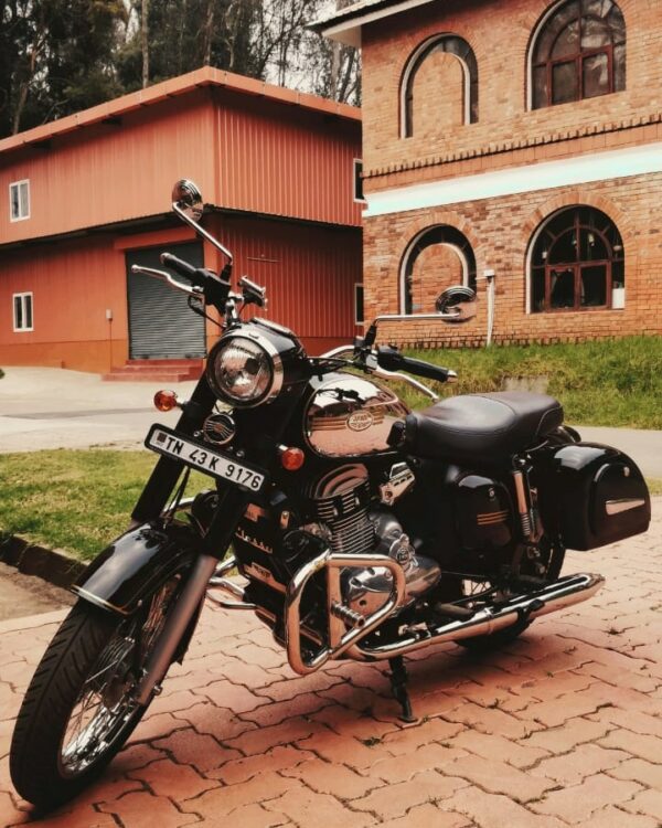 JAWA Slider Crush Guard In Stainless Steel