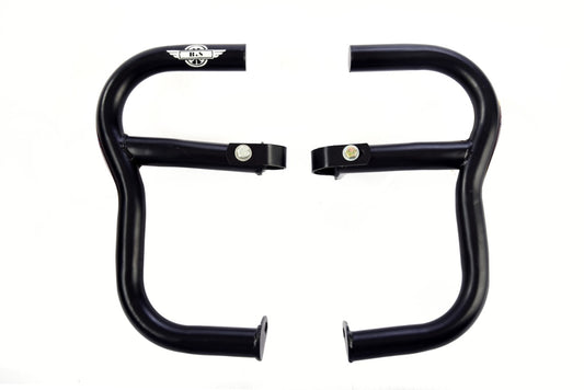 JAWA and Yezdi E Shape Guard in Stainless Steel