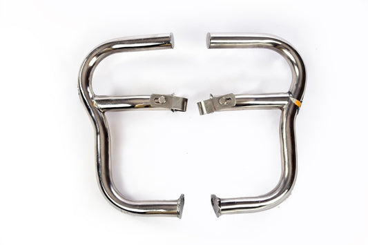 JAWA and YEZDI E Shape Guard In Stainless Steel