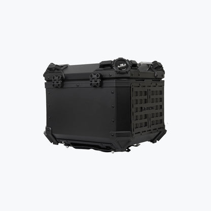 JB Racing Top Box 45L Black Fence V1.0 Premium Black With Backrest Pad (TOP25301)