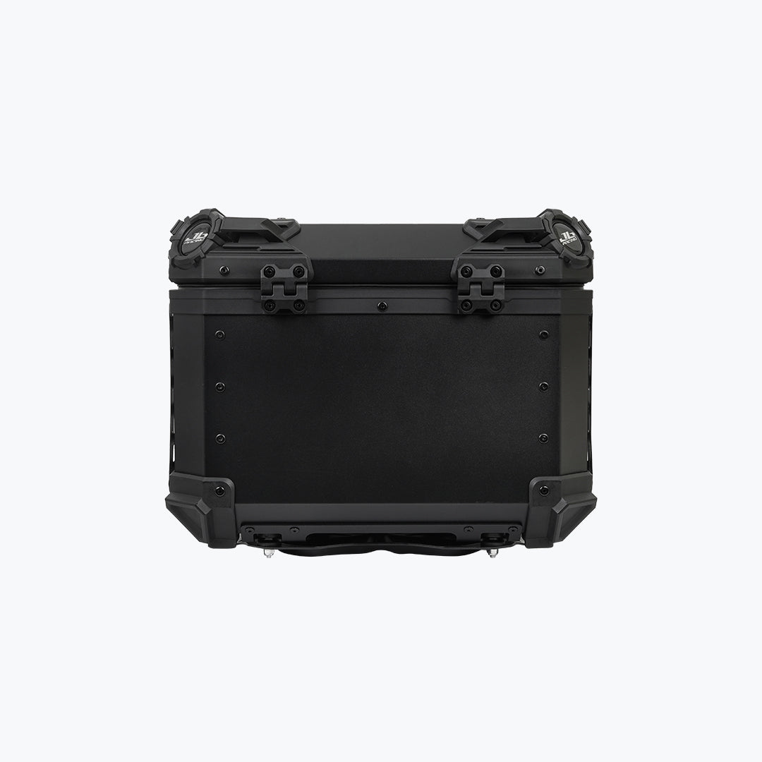 JB Racing Top Box 45L Black Fence V1.0 Premium Black With Backrest Pad (TOP25301)