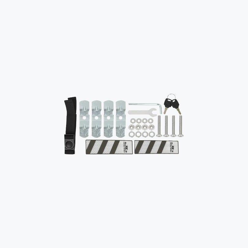 JB Racing Top Box 45L Robo X Carbon Black Premium With Backrest Pad (TOP25300)