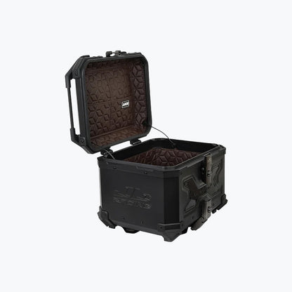 JB Racing Top Box 45L Robo X Carbon Black Premium With Backrest Pad (TOP25300)
