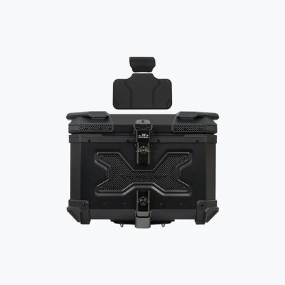 JB Racing Top Box 55L Robo X Carbon Black Premium With Backrest Pad (TOP25306)