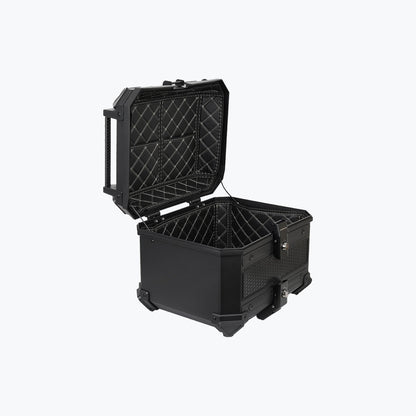 JB Racing Top Box MC 45L Black Economy With Back Rest Pad (TOP23818)