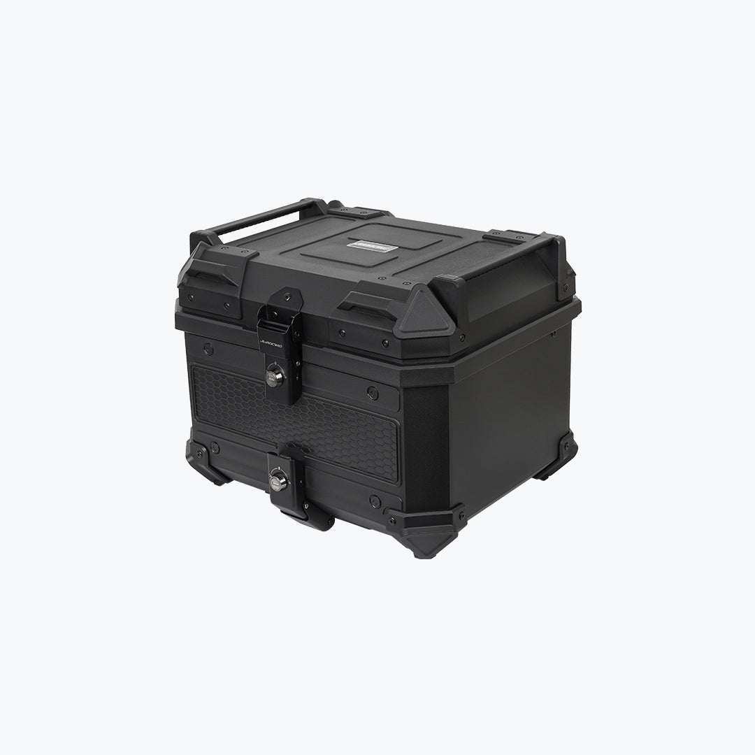 JB Racing Top Box MC 45L Black Economy With Back Rest Pad (TOP23818)