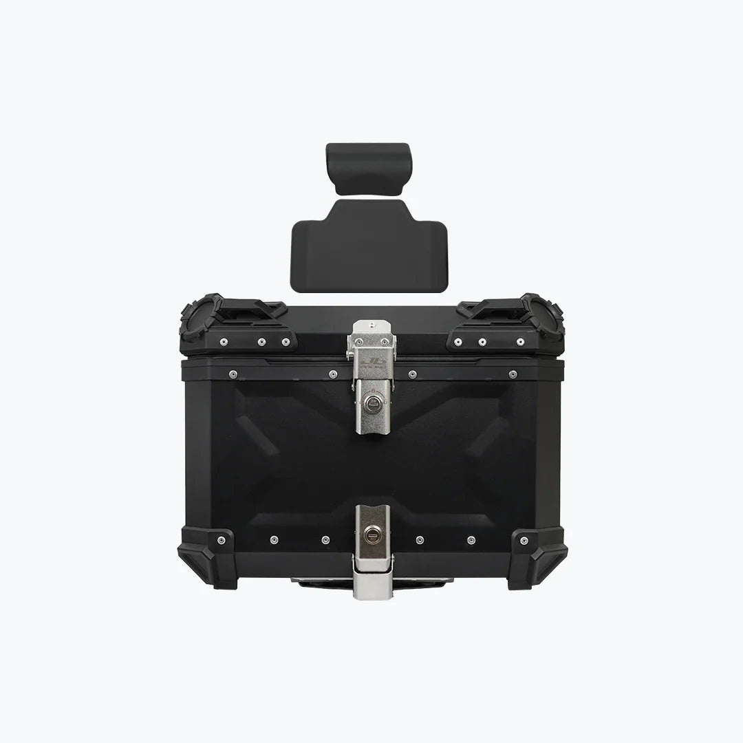 JB Racing Top Box TCX3 55L Black Premium With Backrest Pad (TOP25297)