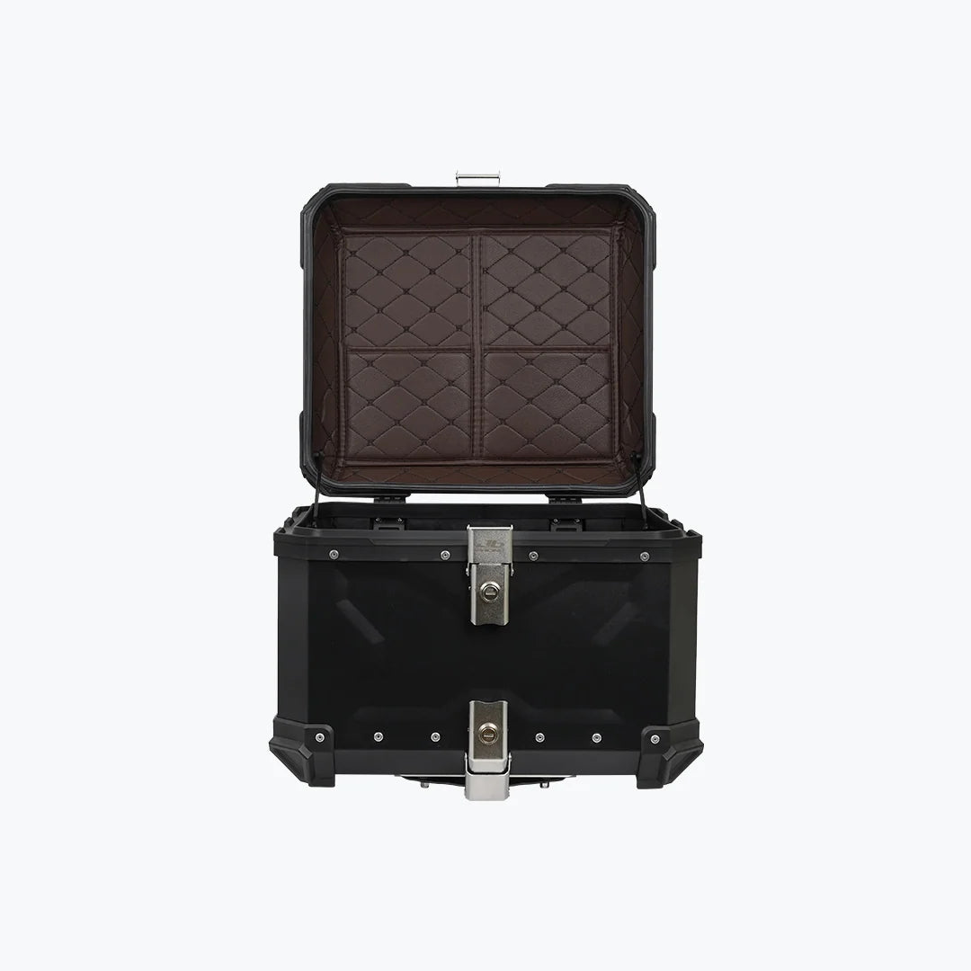 JB Racing Top Box TCX3 55L Black Premium With Backrest Pad (TOP25297)
