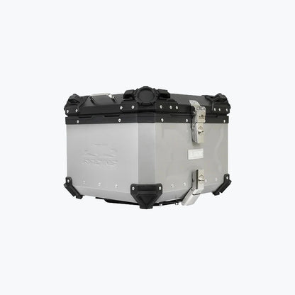 JB Racing Top Box TCX3 55L Silver Premium With Backrest Pad (TOP25298)
