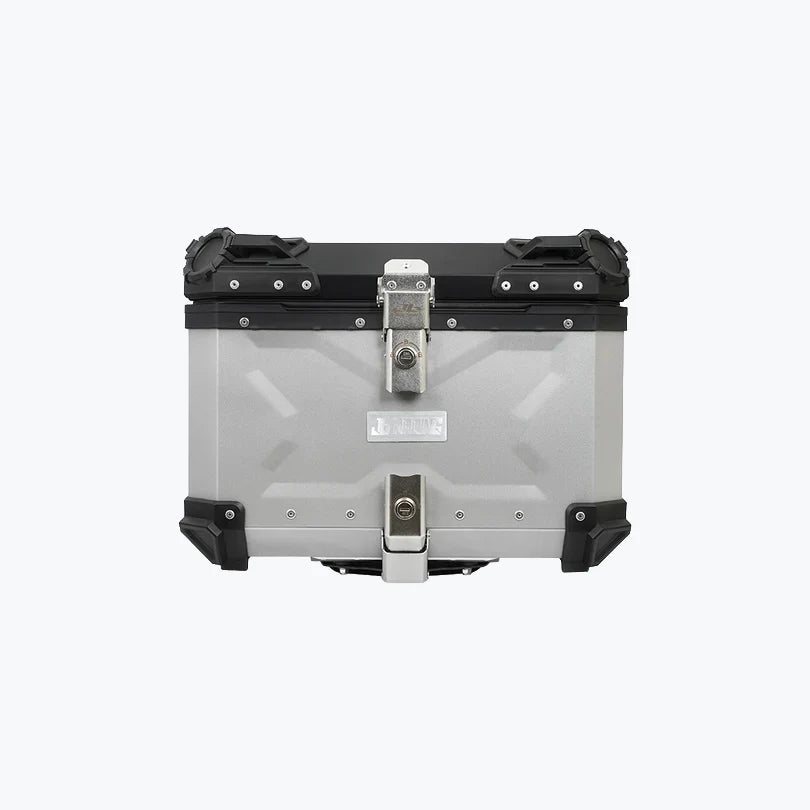 JB Racing Top Box TCX3 55L Silver Premium With Backrest Pad (TOP25298)