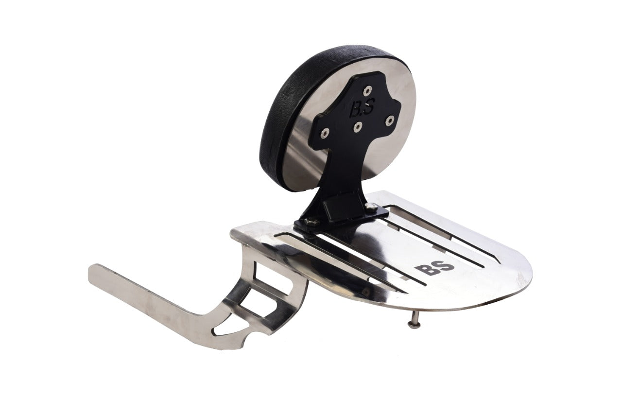 Jawa Heavy Plate Backrest in Stainless Steel